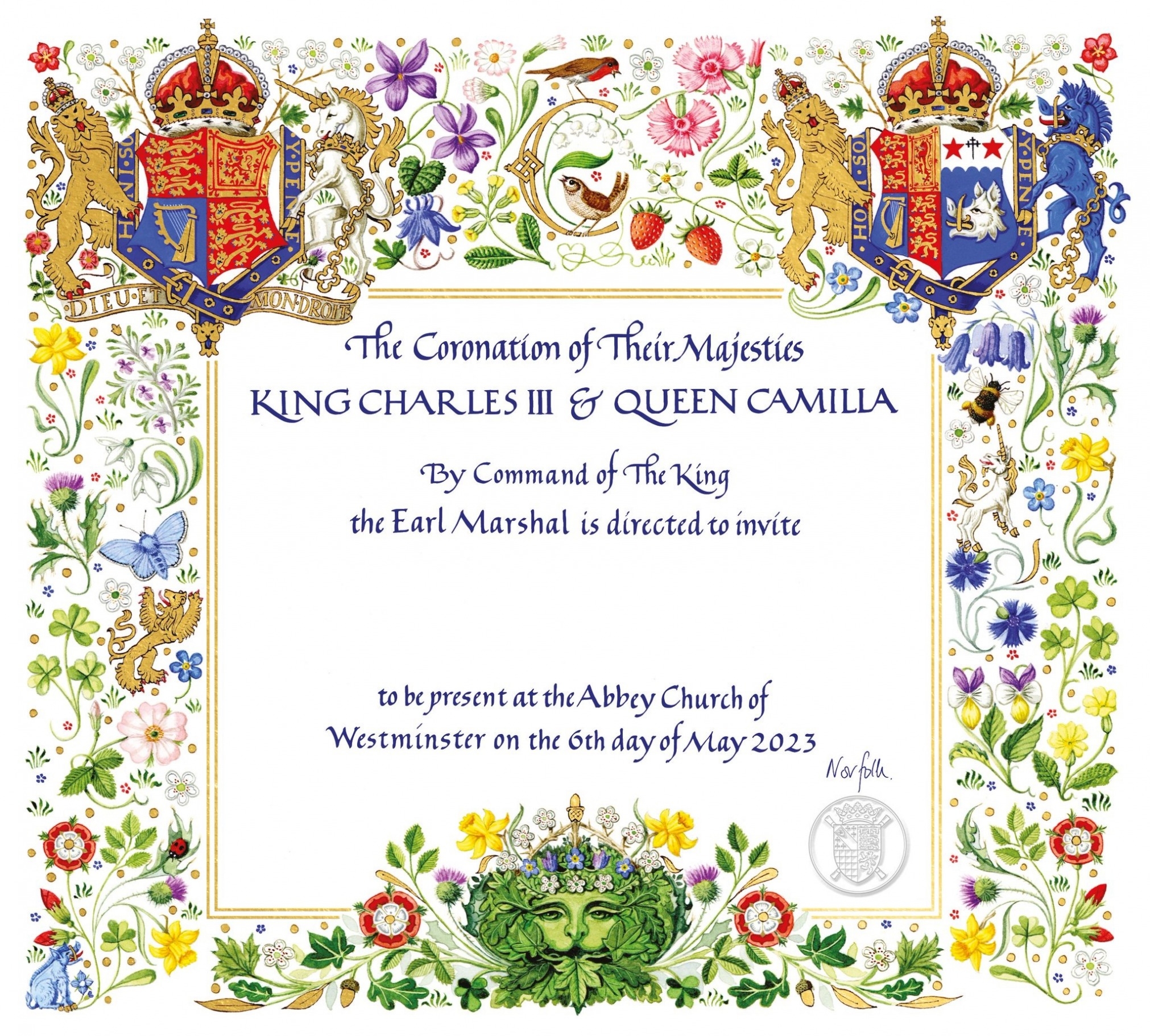 The Coronation Invite Blank Template Imgflip