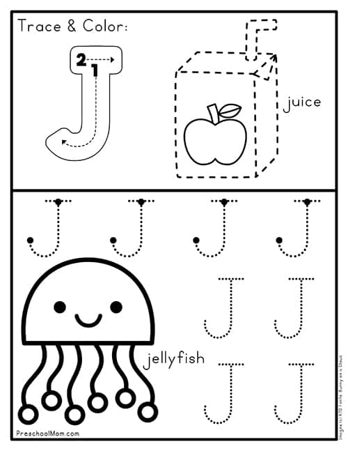 The Letter J Worksheet K5 Learning Worksheets Library