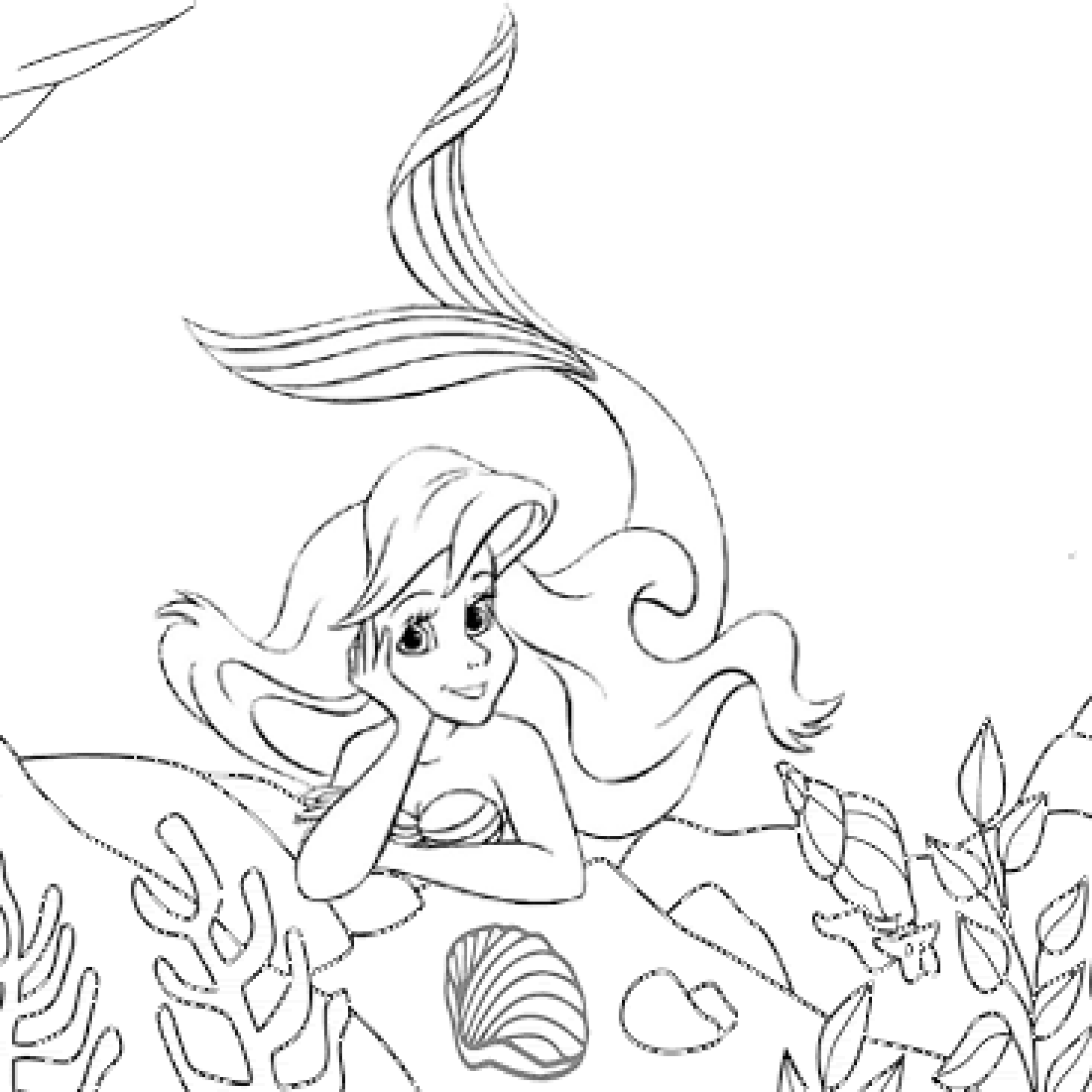 Under The Sea Coloring Page