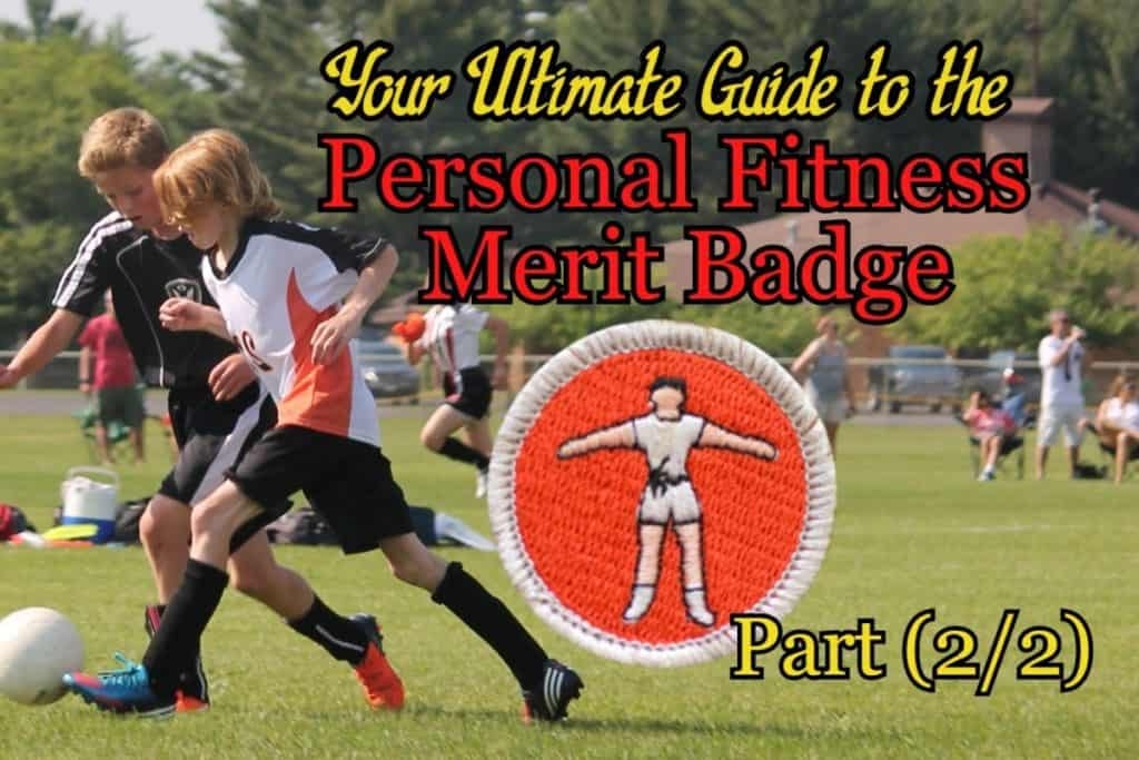 physical fitness merit badge worksheet