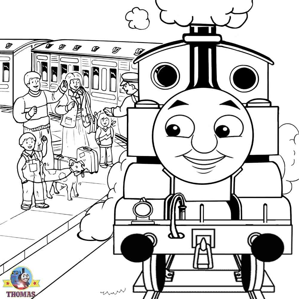 Thomas Coloring Pages Printable Coloring Pages FREE