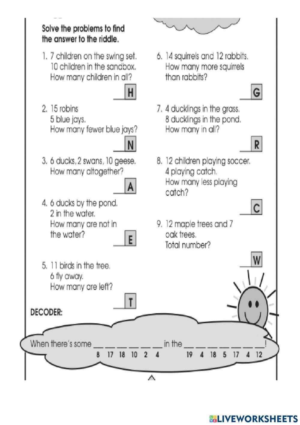 Three Syllable Riddles Worksheet Have Fun Teaching Worksheets Library