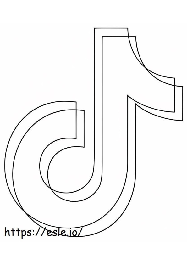 Tiktok Coloring Pages
