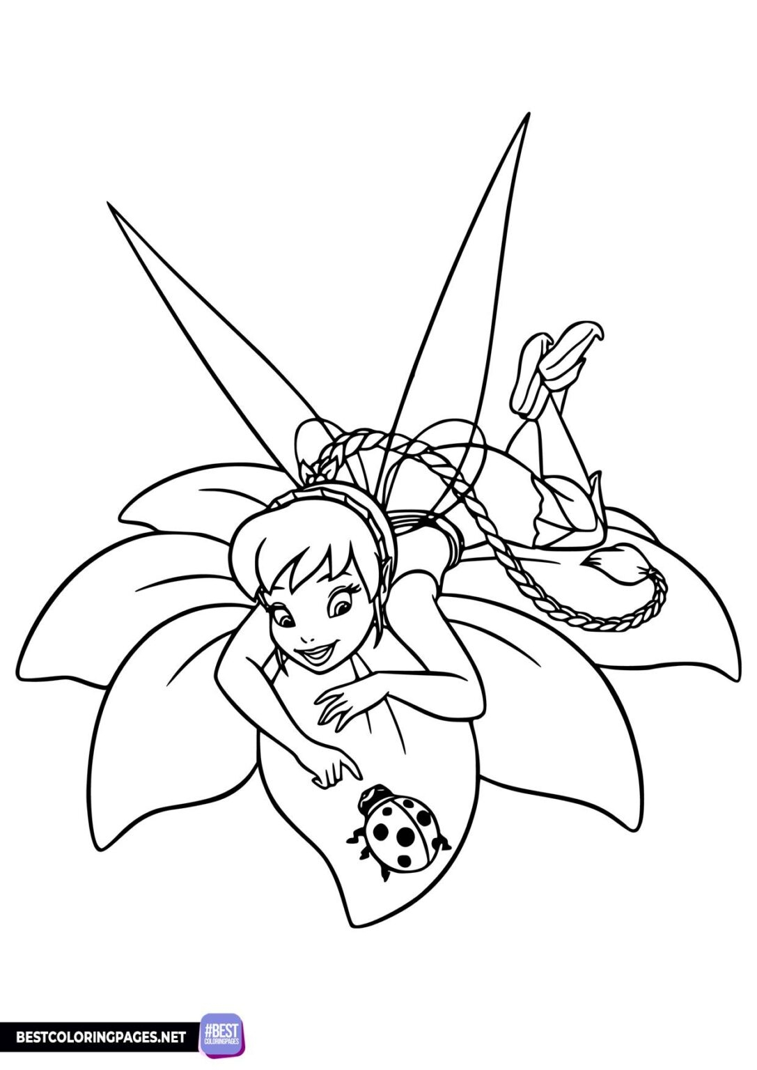 Tinker Bell Coloring Pages