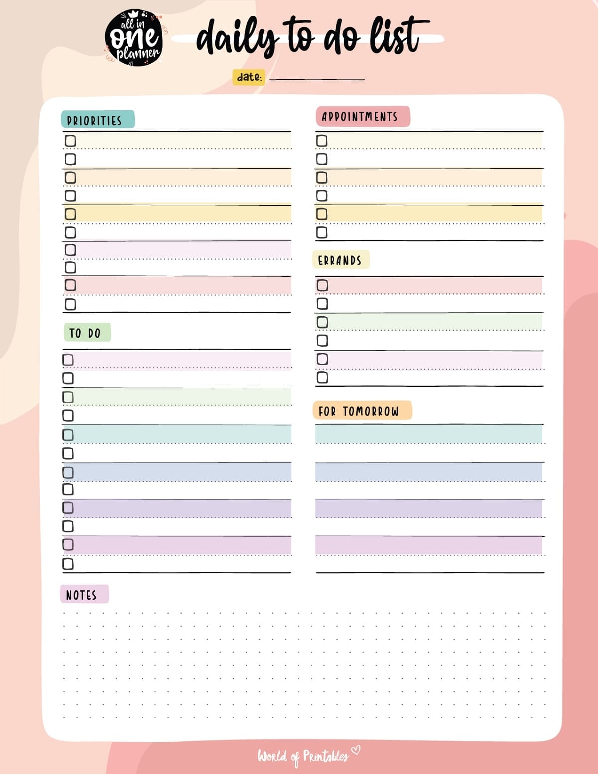 To Do List Template Printable Free Free Download And Print For You 