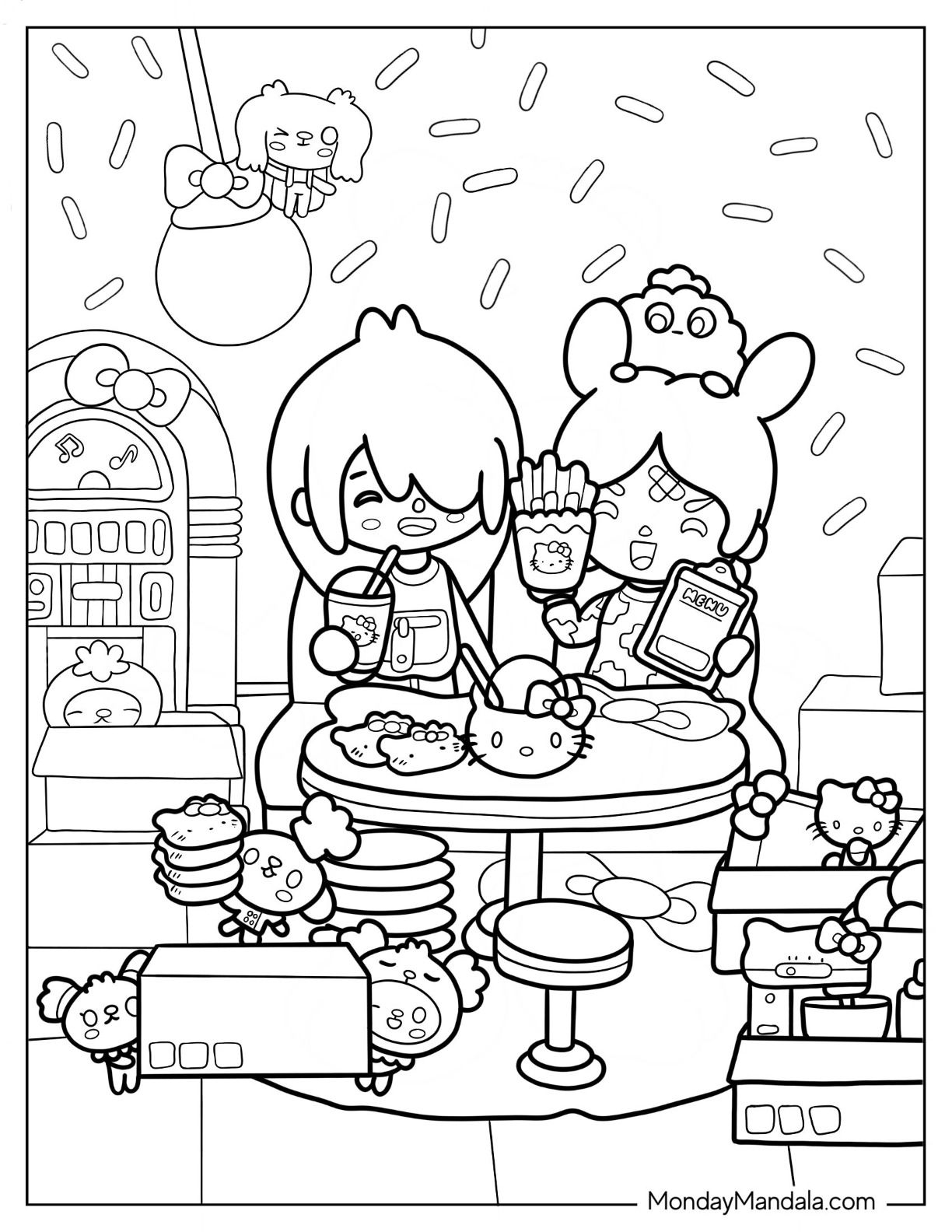 Toca Boca Coloring Pages Artofit