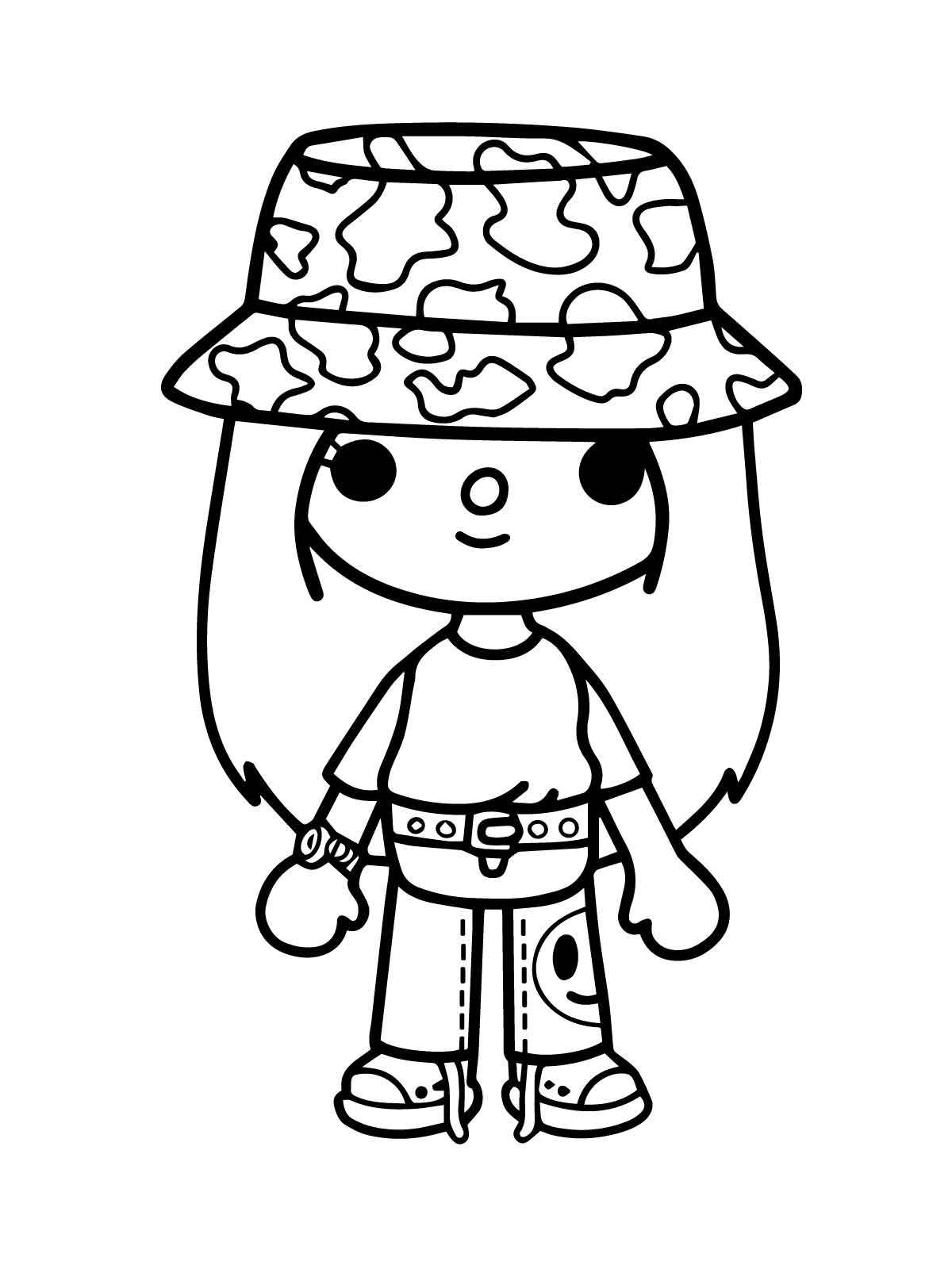 Toca Boca Color Pages