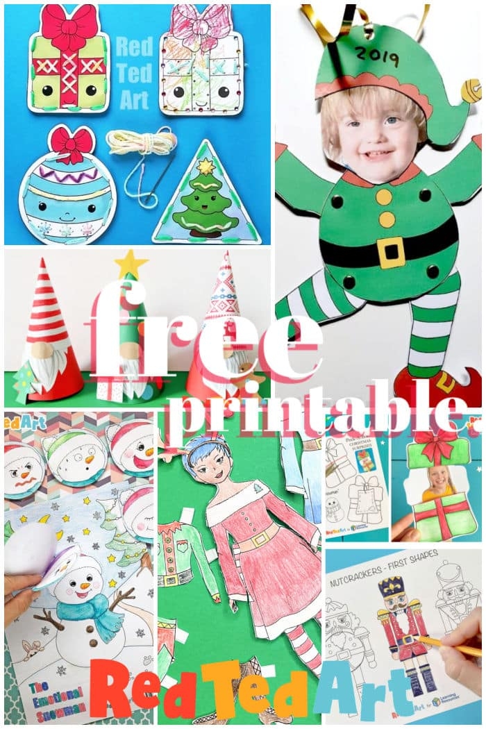 printable christmas craft activities