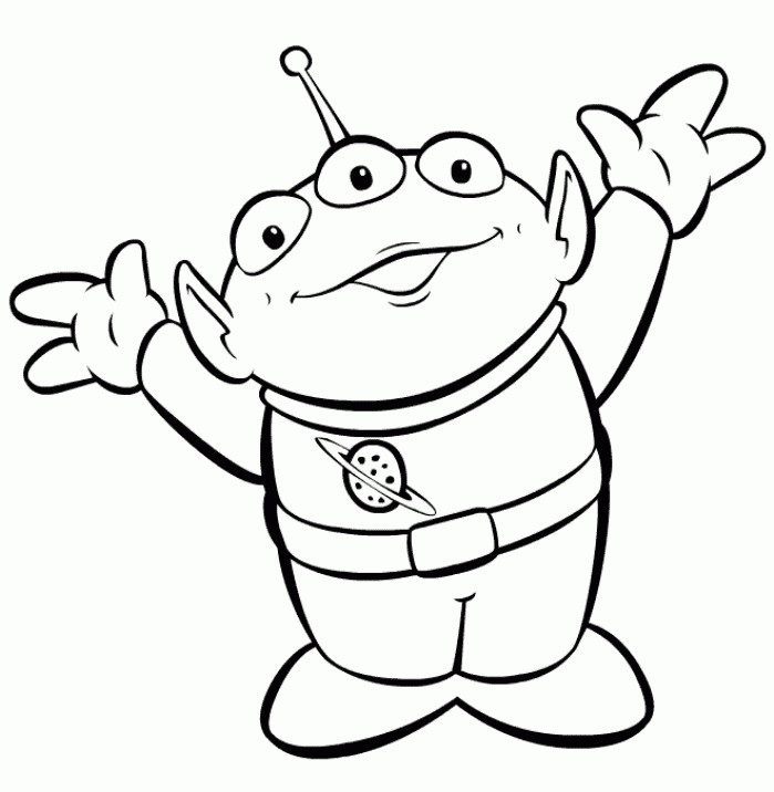 Coloring Pages Aliens