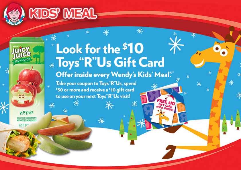 Toys R Us Coupon For A FREE 10 Gift Card