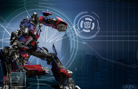 optimus prime invitation template free
