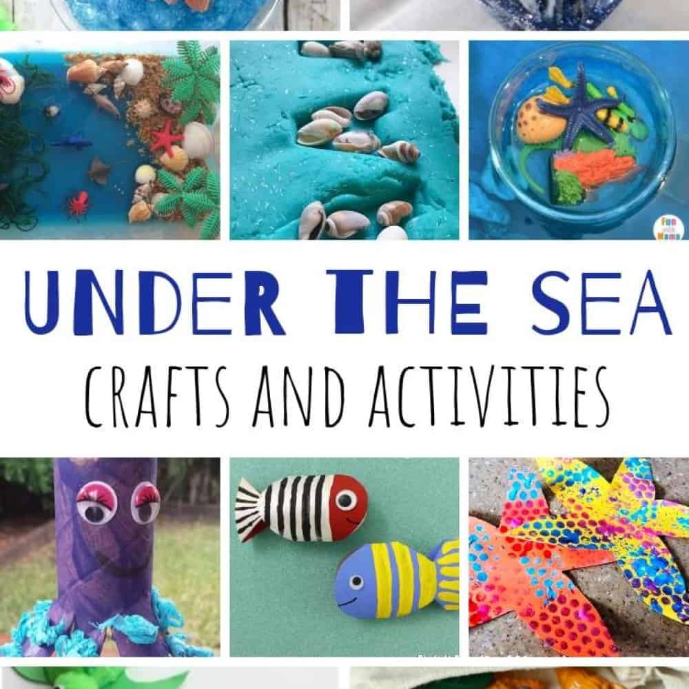 Under The Sea Crafts And Activities For Toddlers My Bored Toddler