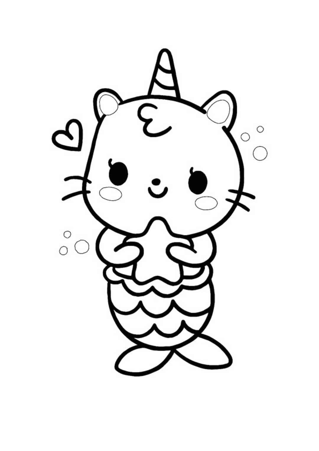 Unicorn Mermaid Coloring Pages 6 Free Printable Coloring Pages 2021 