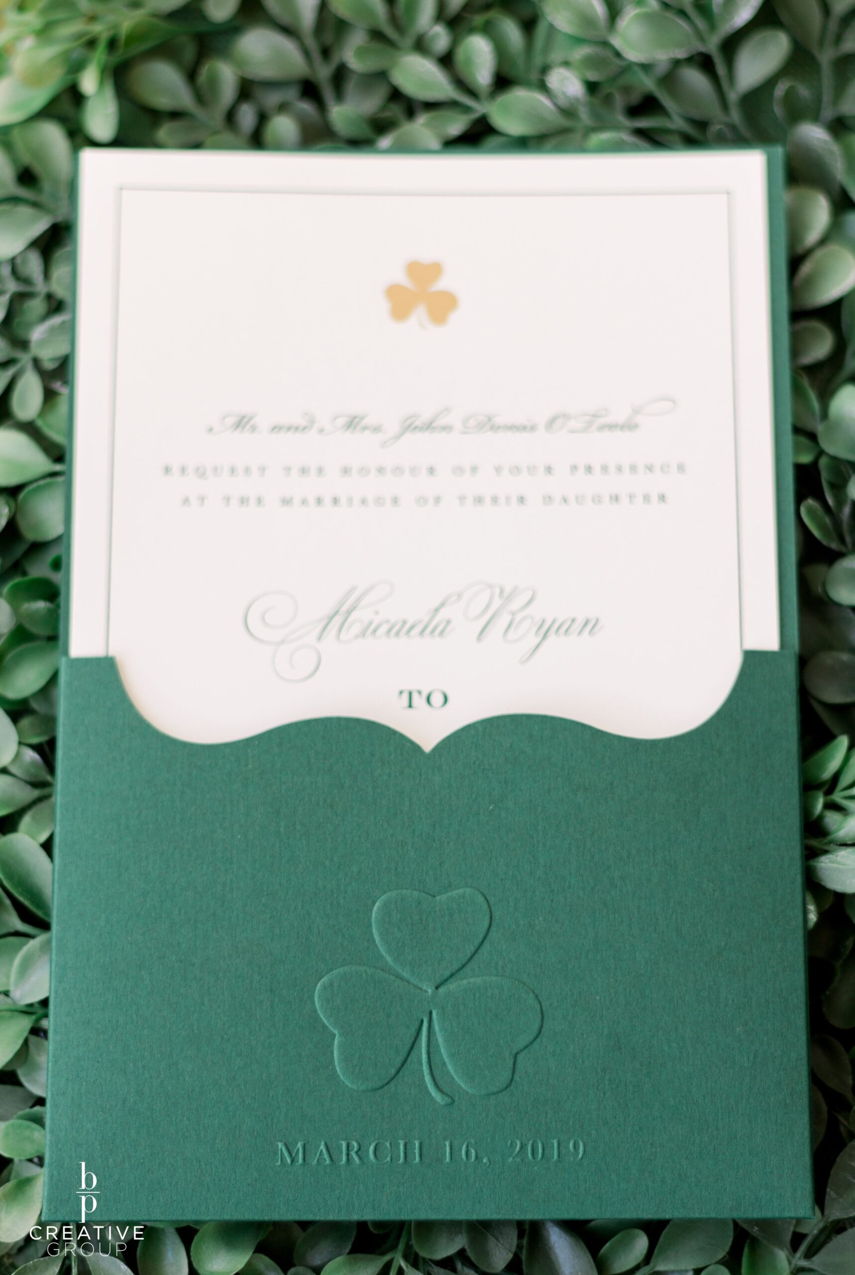 Unique Irish Wedding Invitations