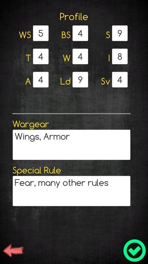 Update To 40k 8th Unit Card Creator APP