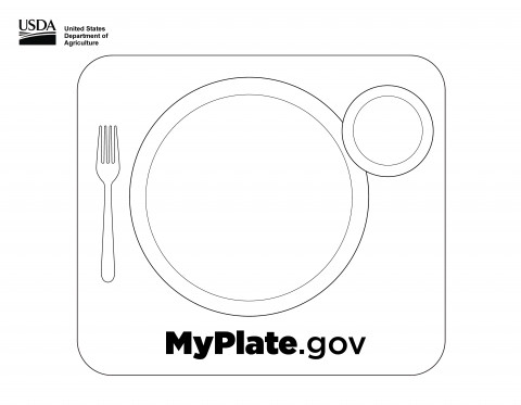 USDA MyPlate Nutrition Information For Kids Worksheets Library