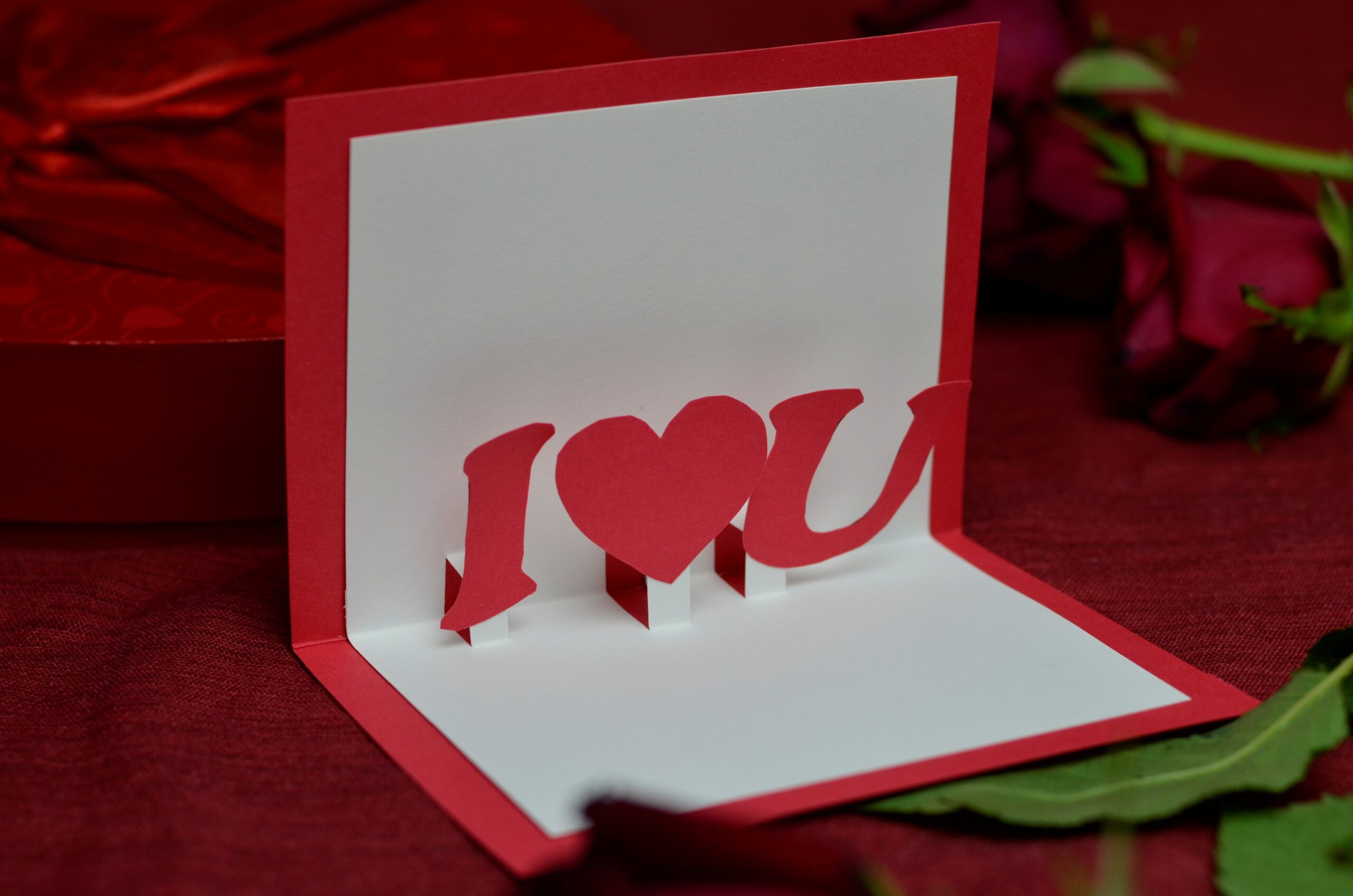 Valentine 39 s Day Free Pop Up Card Template Creative Pop Up Cards