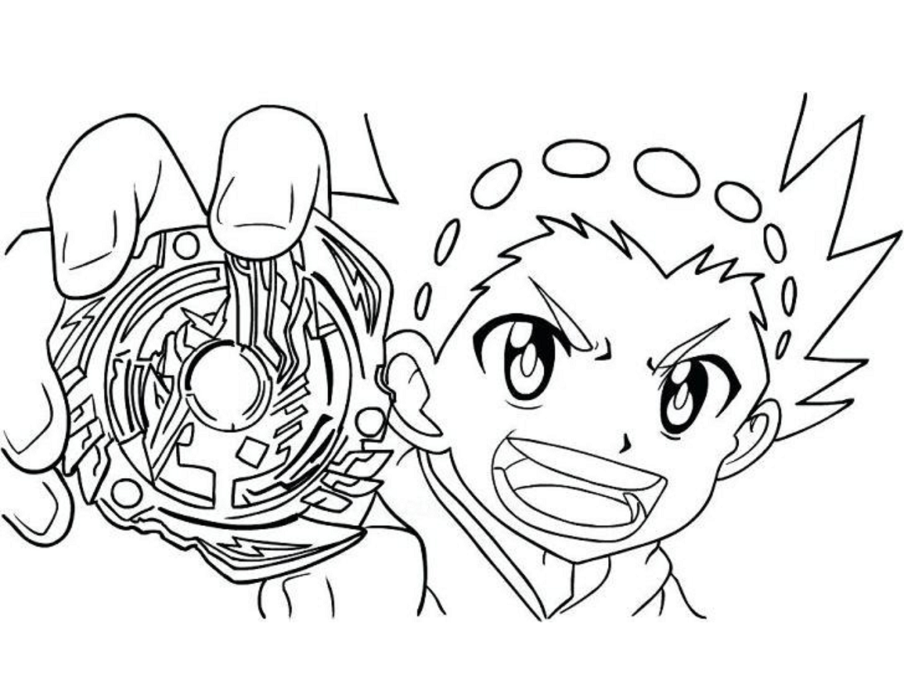 Beyblade Coloring Pages