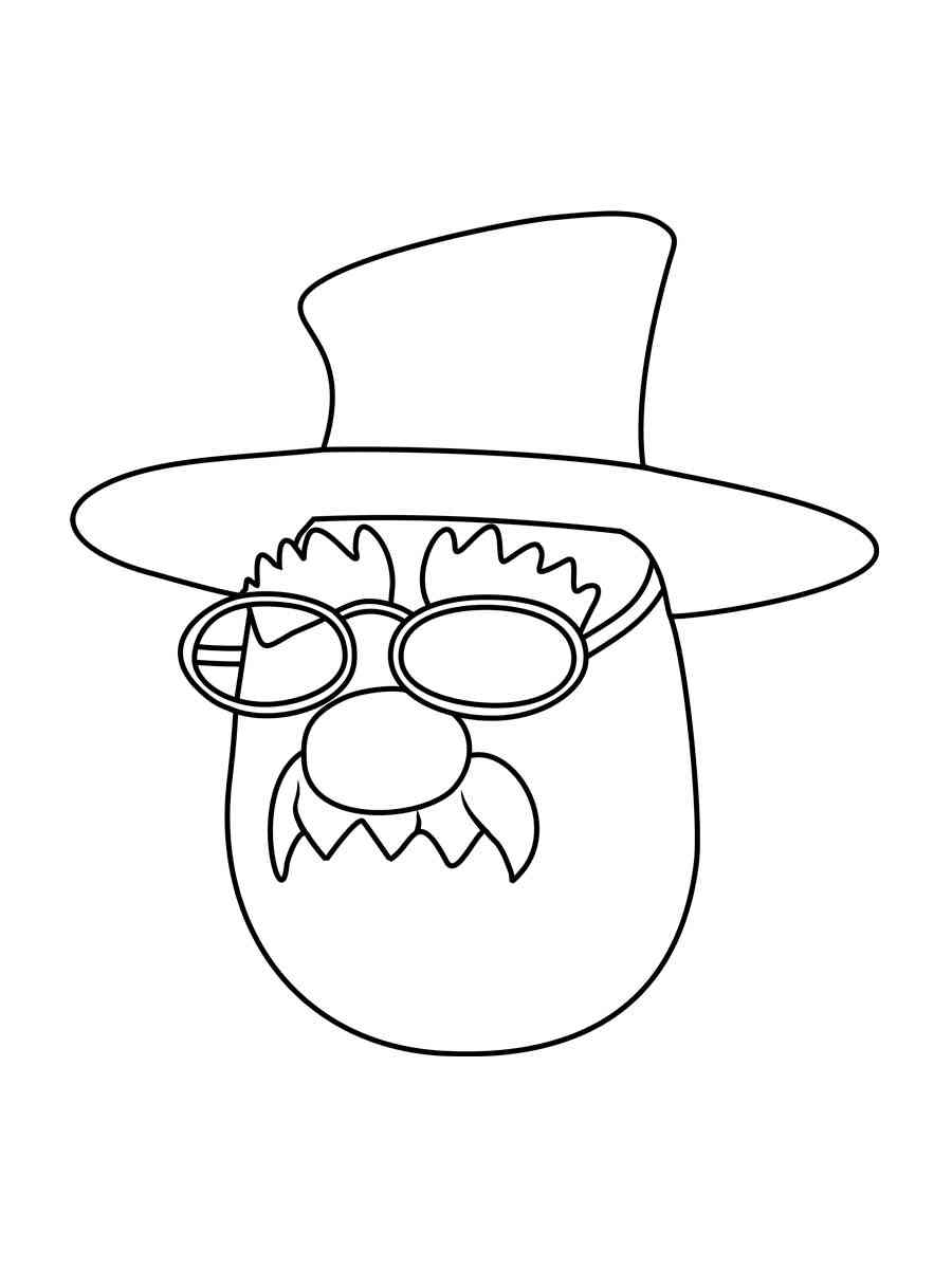 VeggieTales Coloring Pages