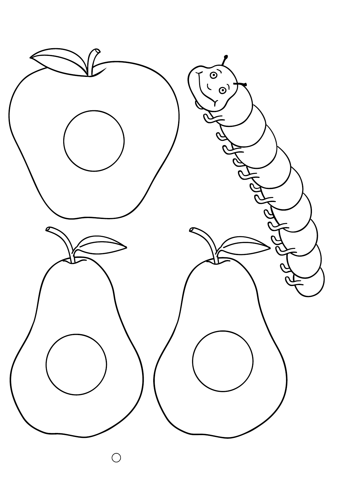 Very Hungry Caterpillar Coloring Pages To Download And Print For Free