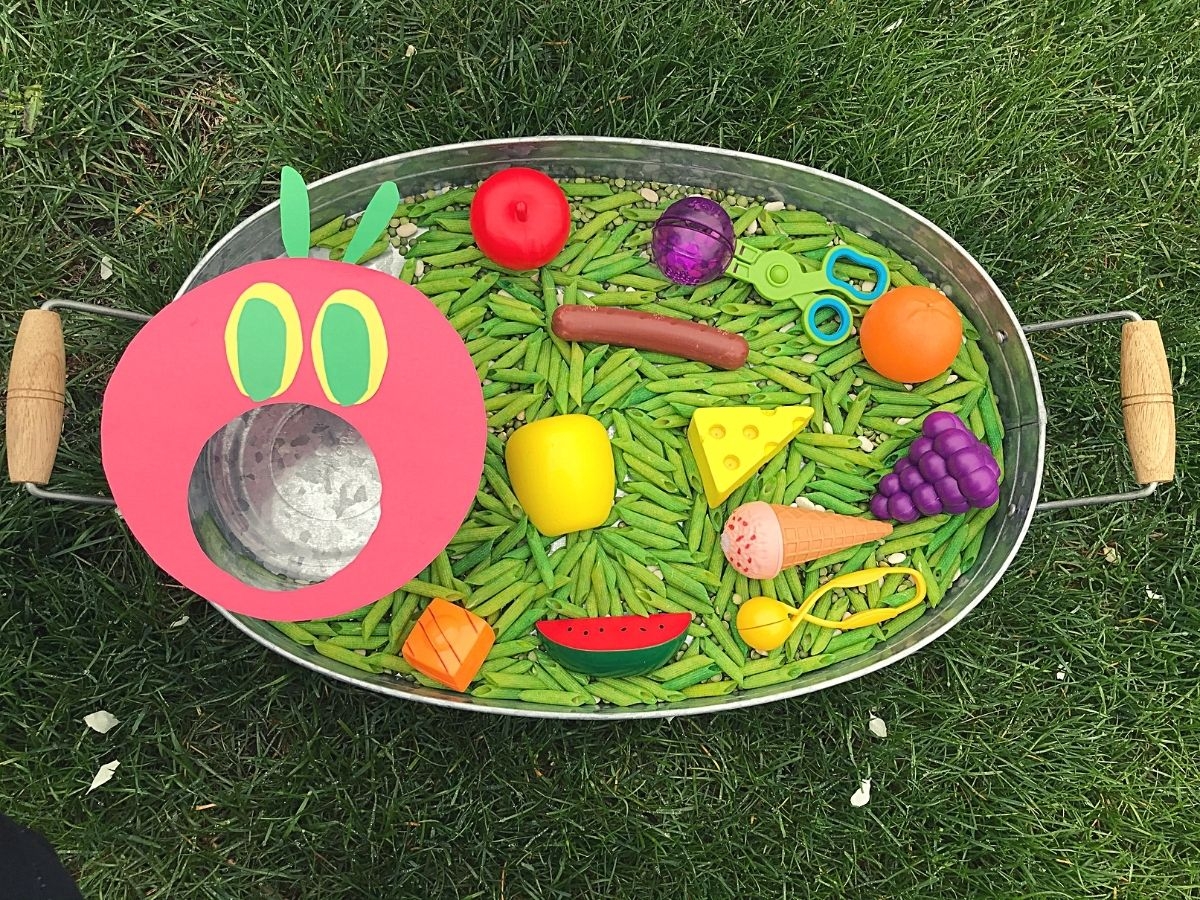 Very Hungry Caterpillar Sensory Activities