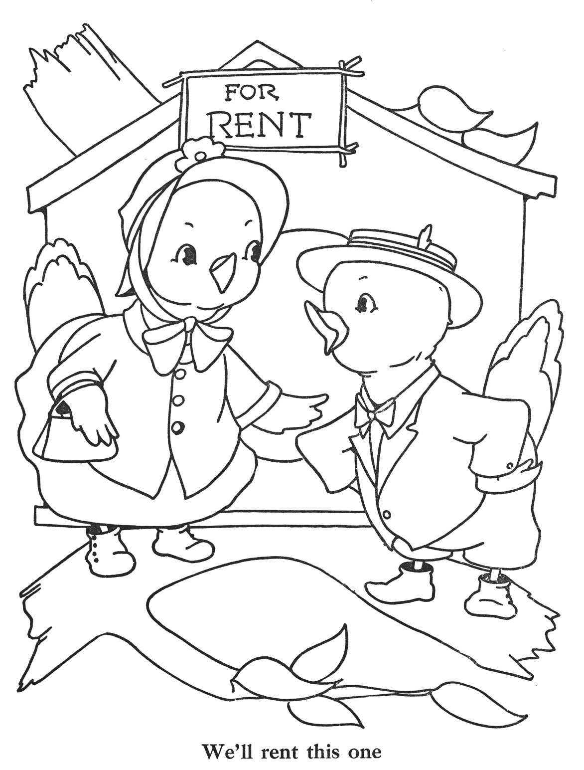 Vintage Coloring Book Pages Coloring Home