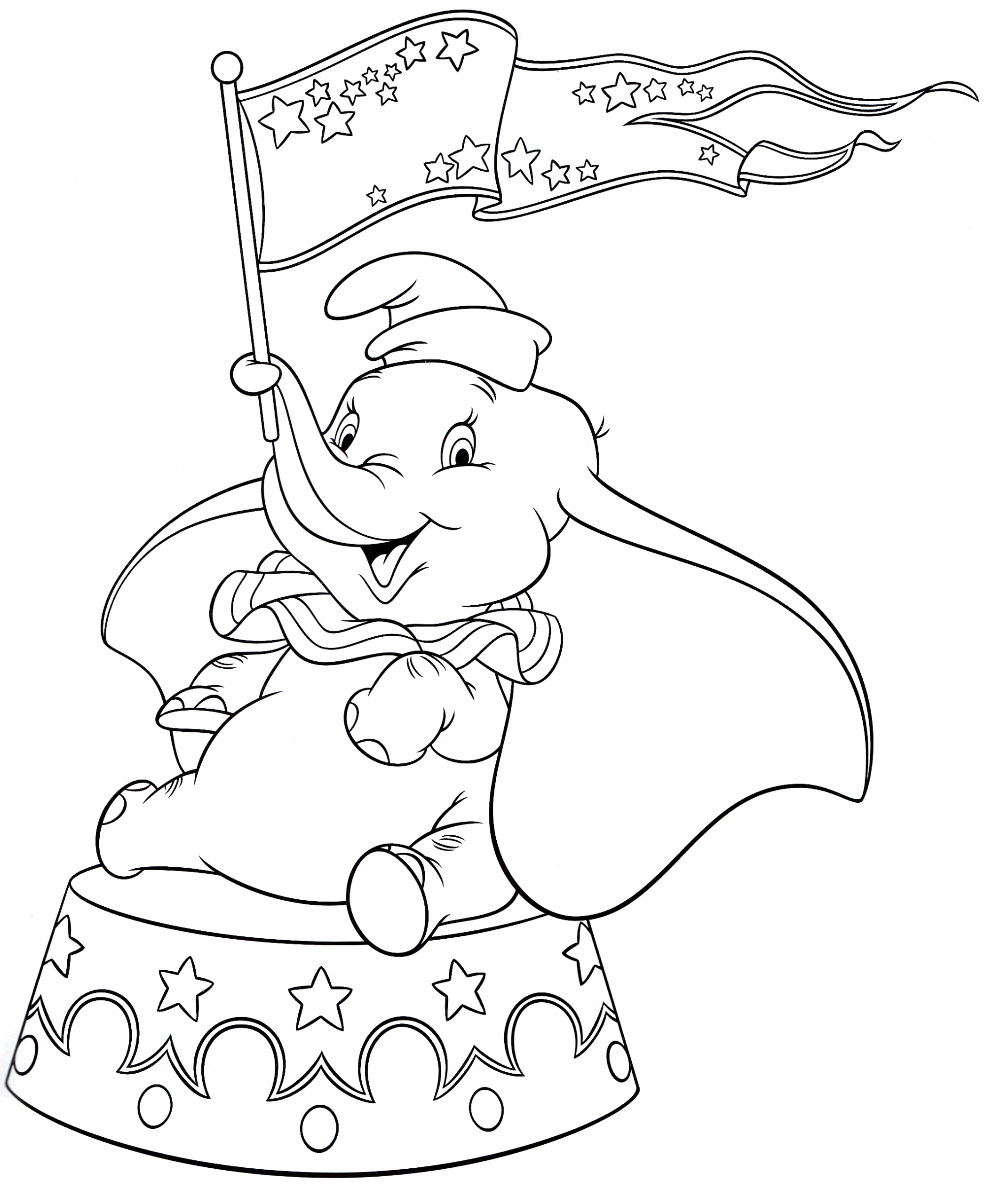 Walt Disney Coloring Pages Dumbo Walt Disney Figuren Foto 40244462 