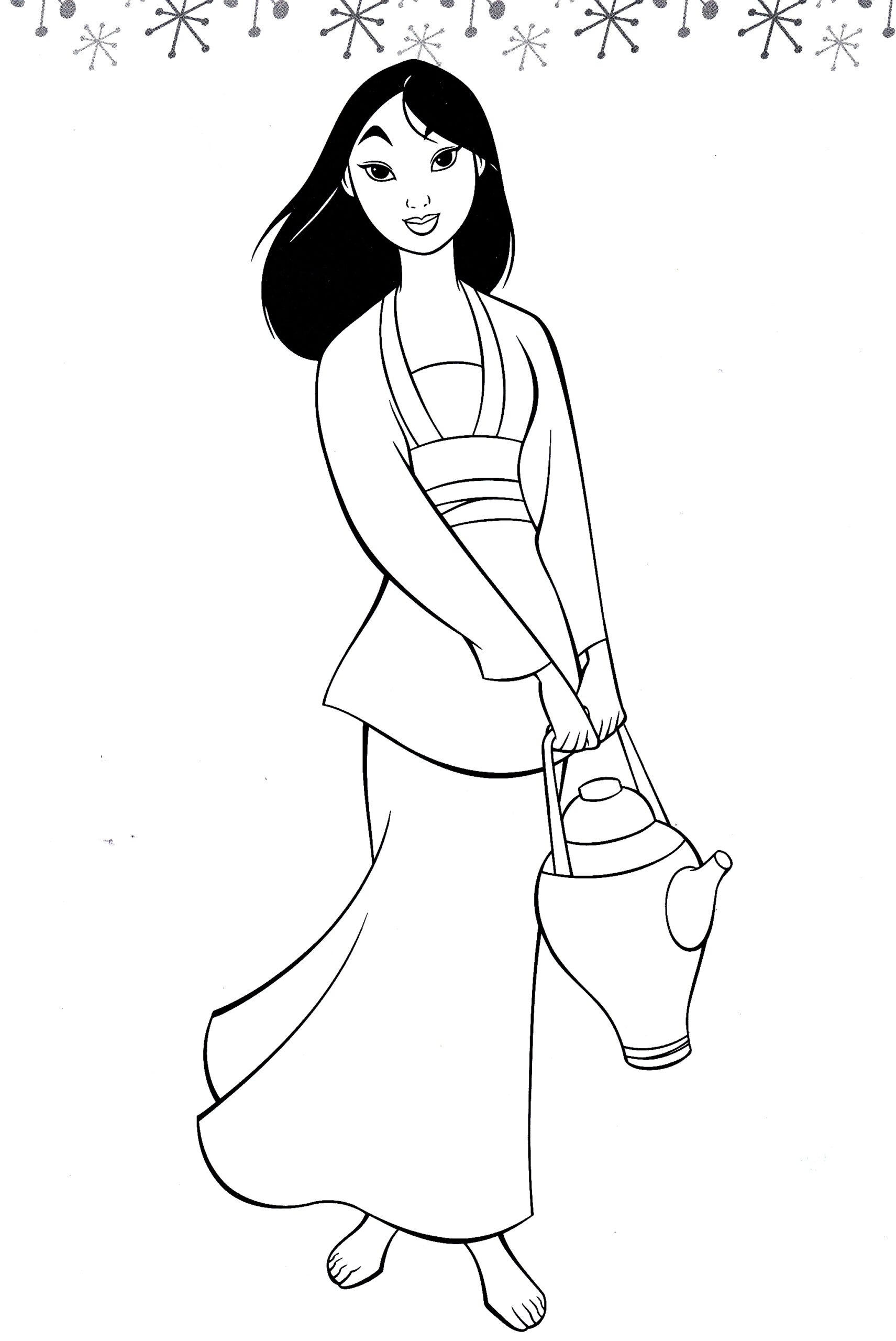 Walt Disney Coloring Pages Fa Mulan Walt Disney Characters Photo 