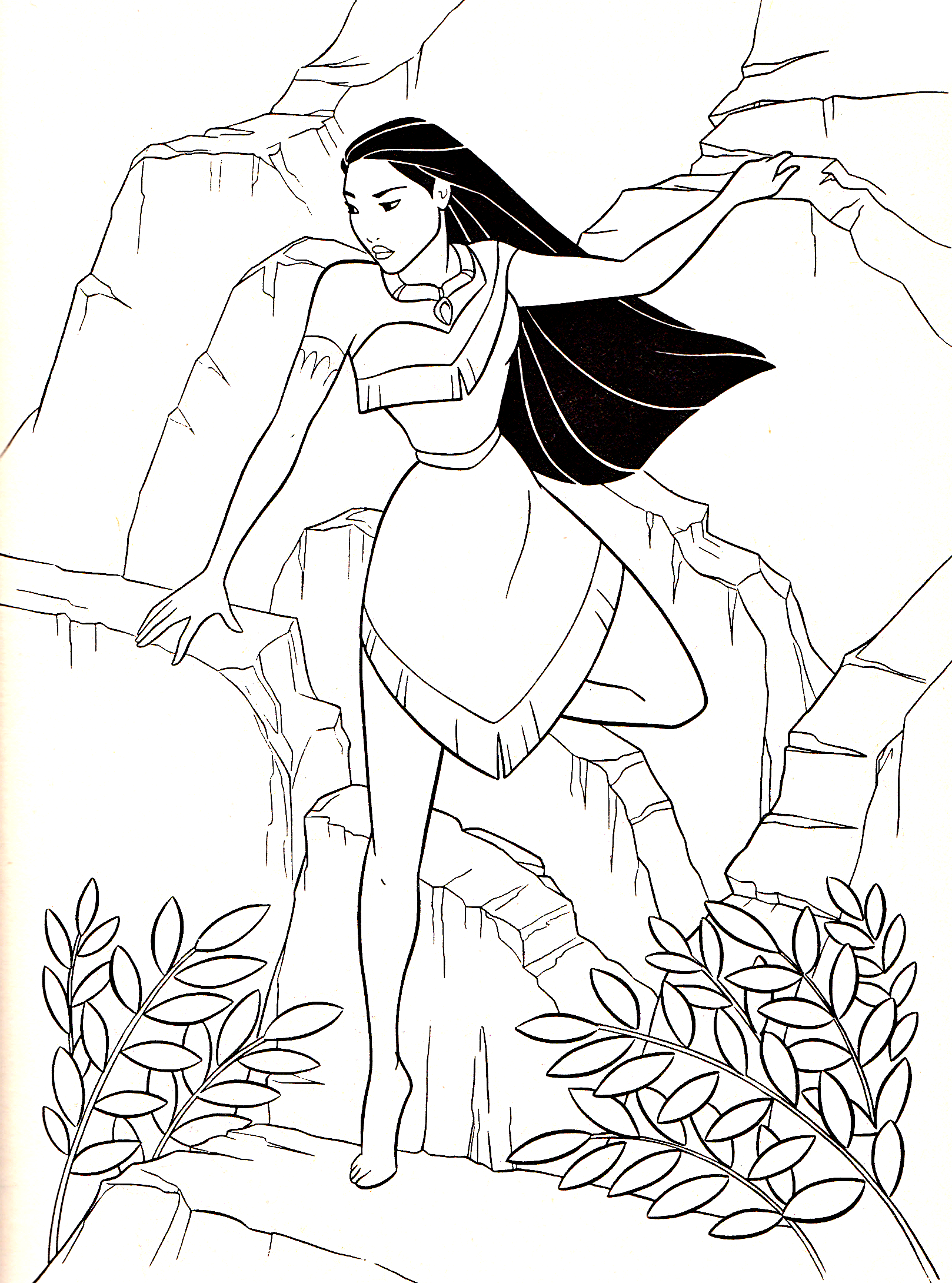 Walt Disney Coloring Pages Pocahontas Walt Disney Figuren Foto 