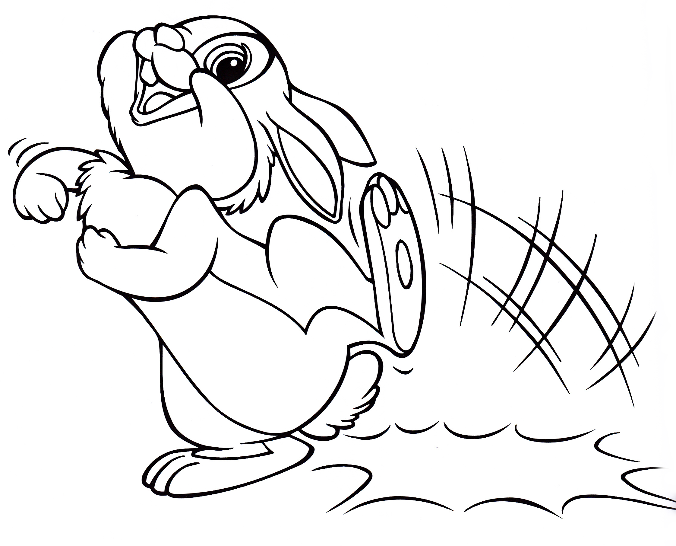 Walt Disney Coloring Pages Thumper Walt Disney Characters Photo 