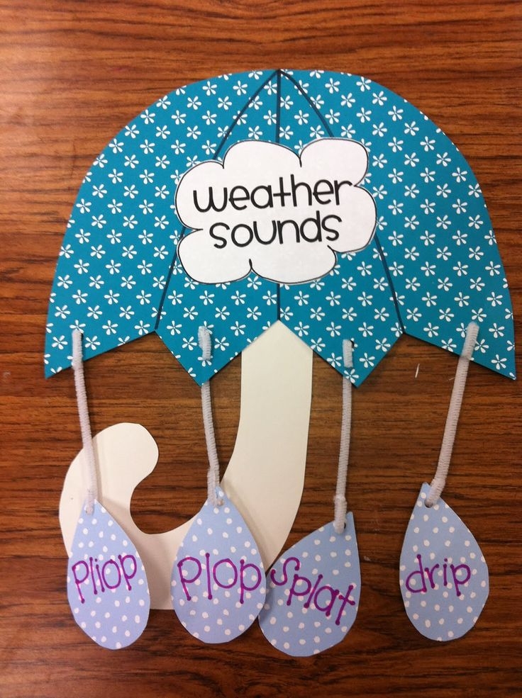 Weather Crafts For Kindergarten