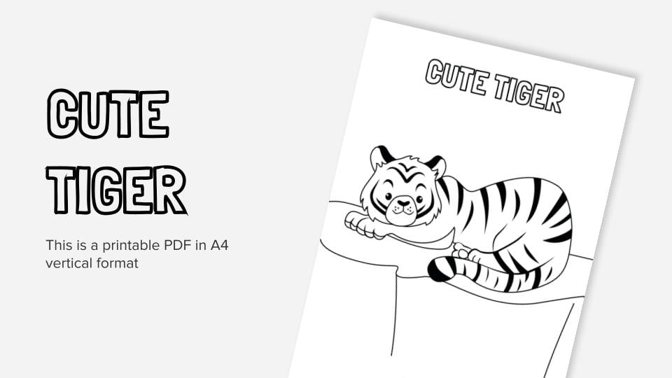 White Tiger Pictures Free Printable Pdf Infoupdate