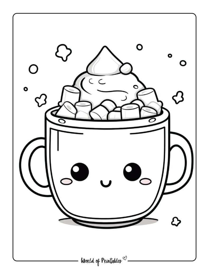 free printable winter pictures to color