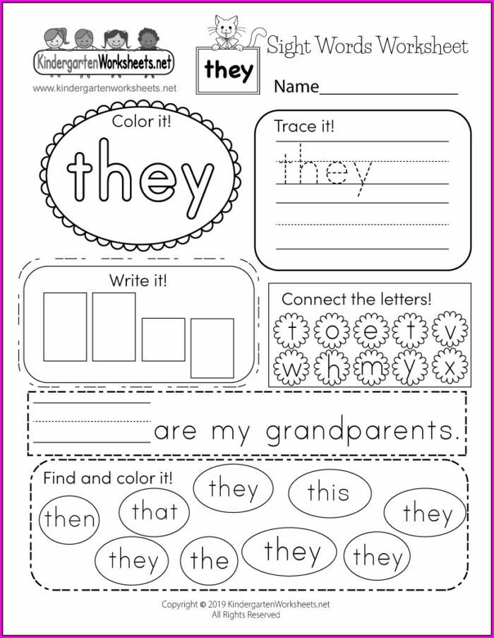 Worksheet For Sight Word Has Worksheet Resume Examples