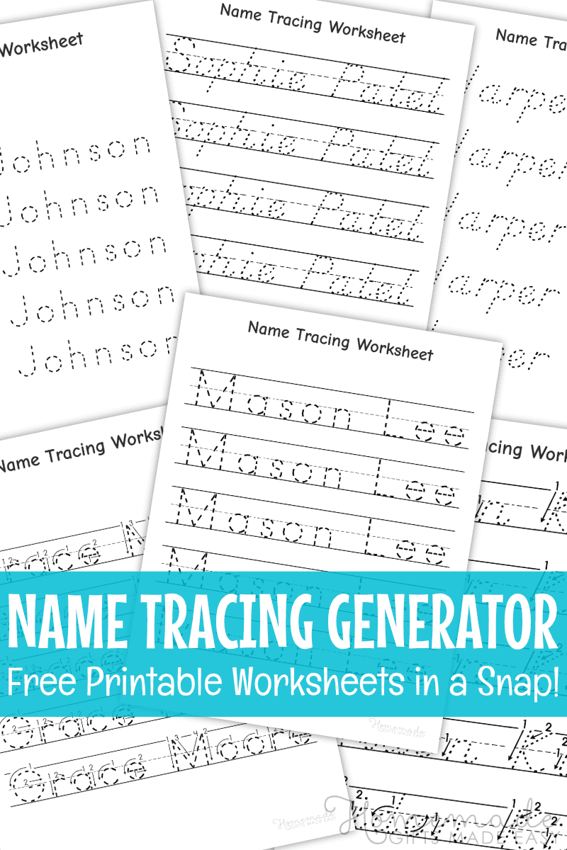 free worksheet creator