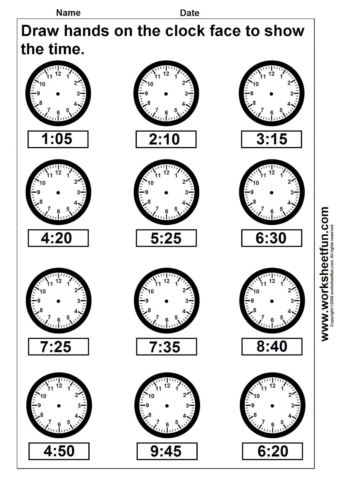 Worksheetfun Free Printable Worksheets Time Worksheets Hot Sex Picture