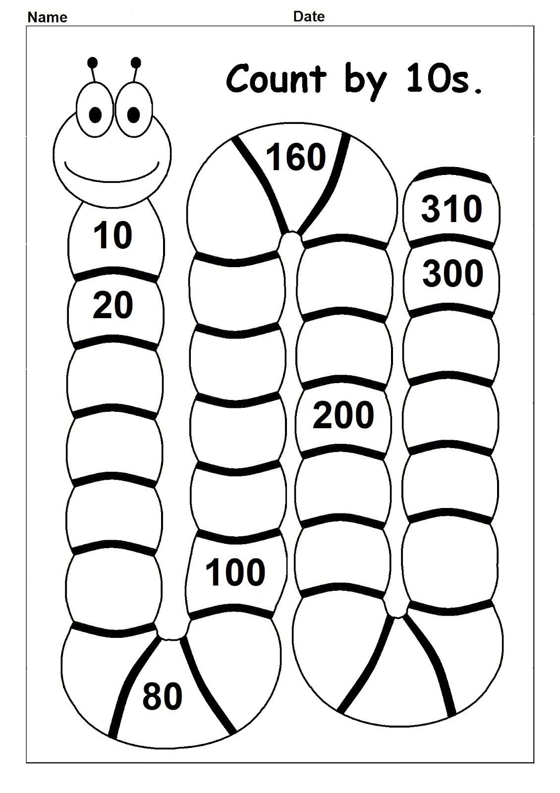 Worksheets For Skip Counting CountingWorksheets