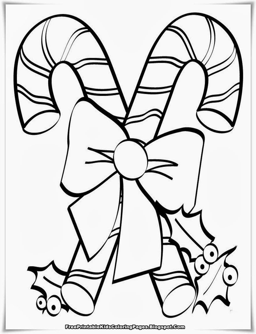 Xmas Coloring Pages Print