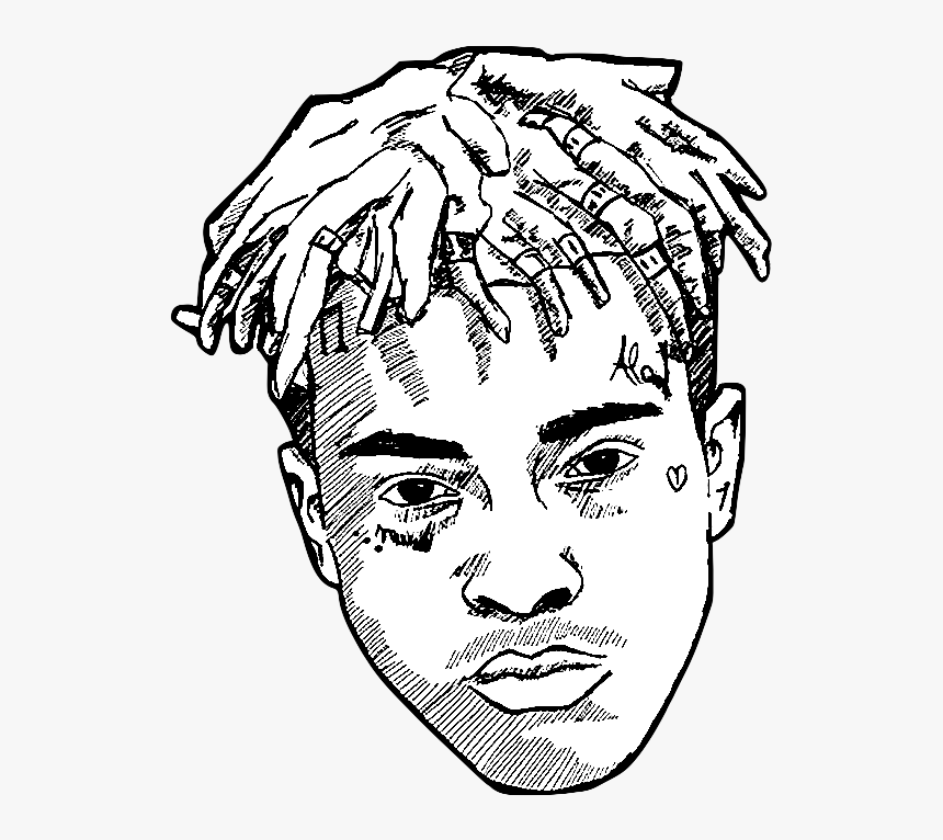 Xxxtentacion Coloring Page Xxxtentacion Coloring Pages Page 1 Line 