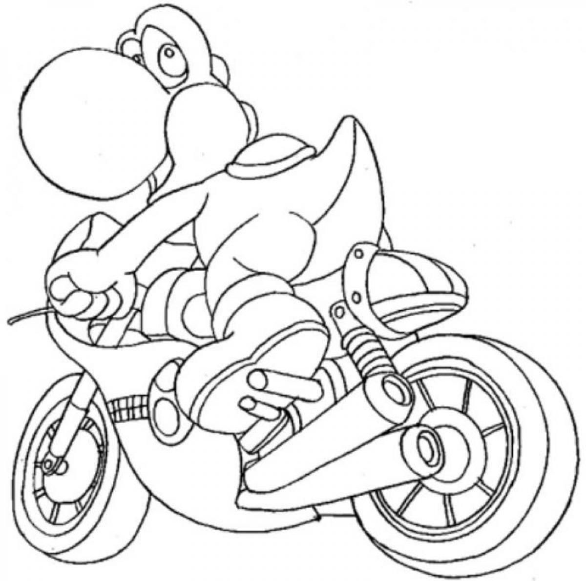 Yoshi And Toad Coloring Pages Coloring Home